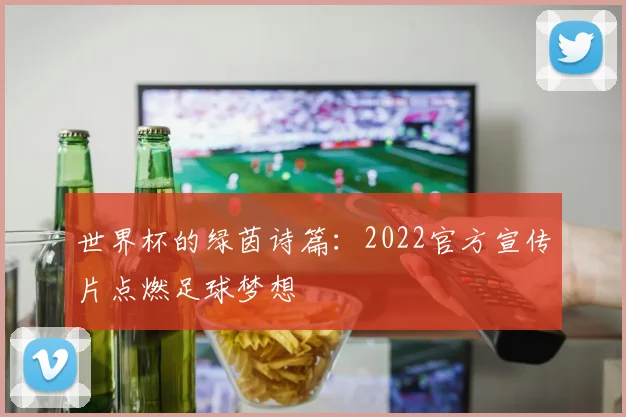 世界杯的绿茵诗篇：2022官方宣传片点燃足球梦想
