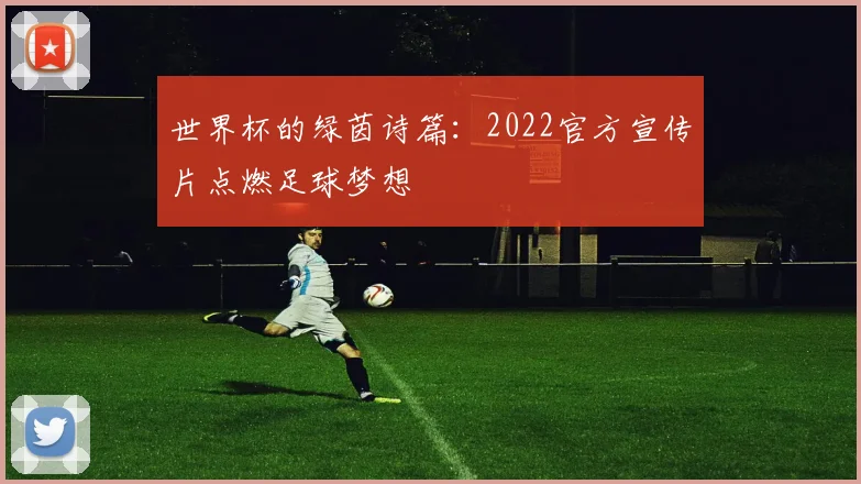 世界杯的绿茵诗篇：2022官方宣传片点燃足球梦想